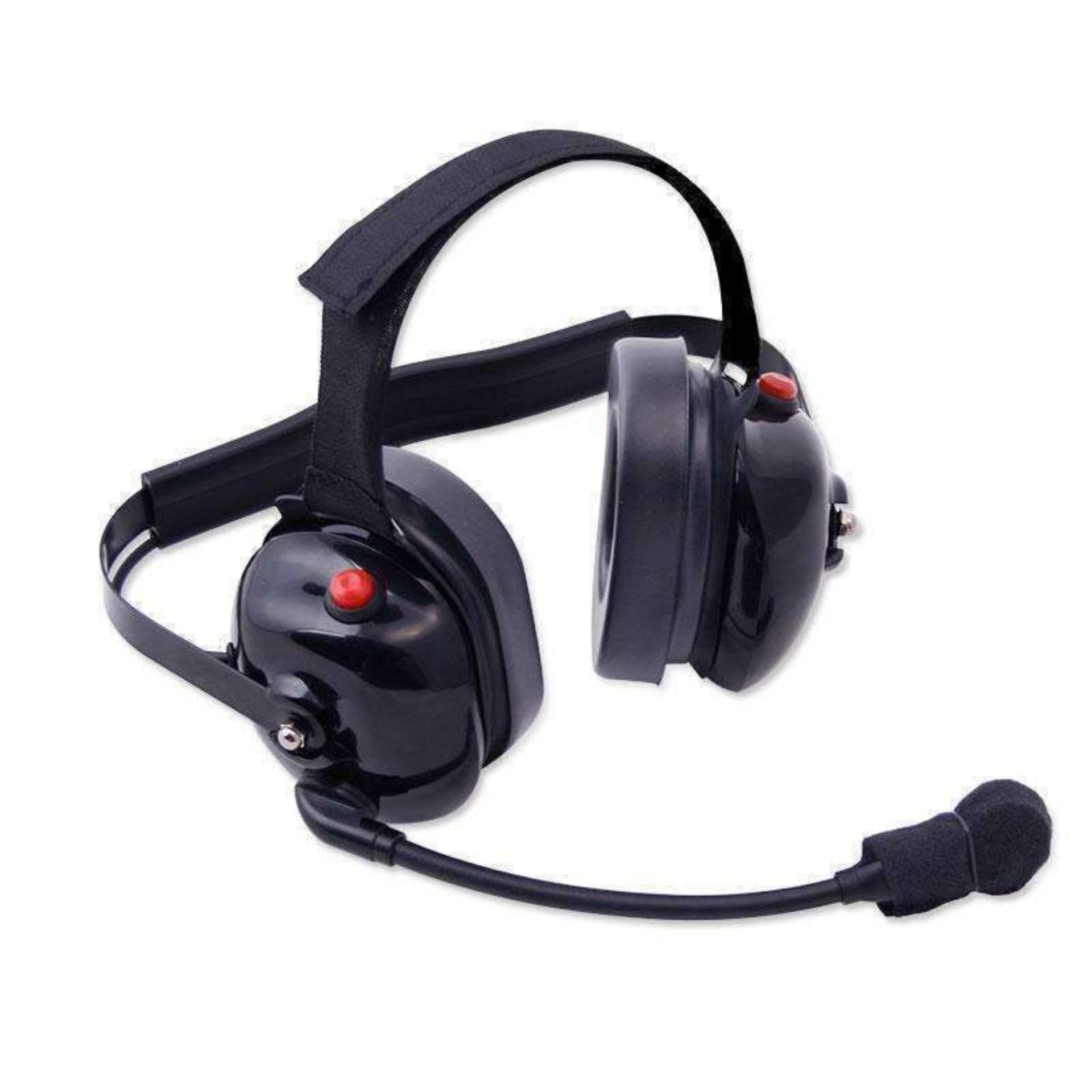 Picture of Rugged Radios H60 Dual Radio Behind the Head (BTH) Headset - Black