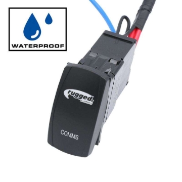 Picture of Rugged Radios Rocker Power Switch for Waterproof Mobile Radios and Rugged Intercoms