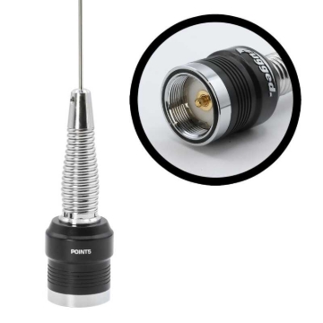 Picture of Rugged Radios GMRS and UHF No Ground Plane NGP Tuned Whip Antenna