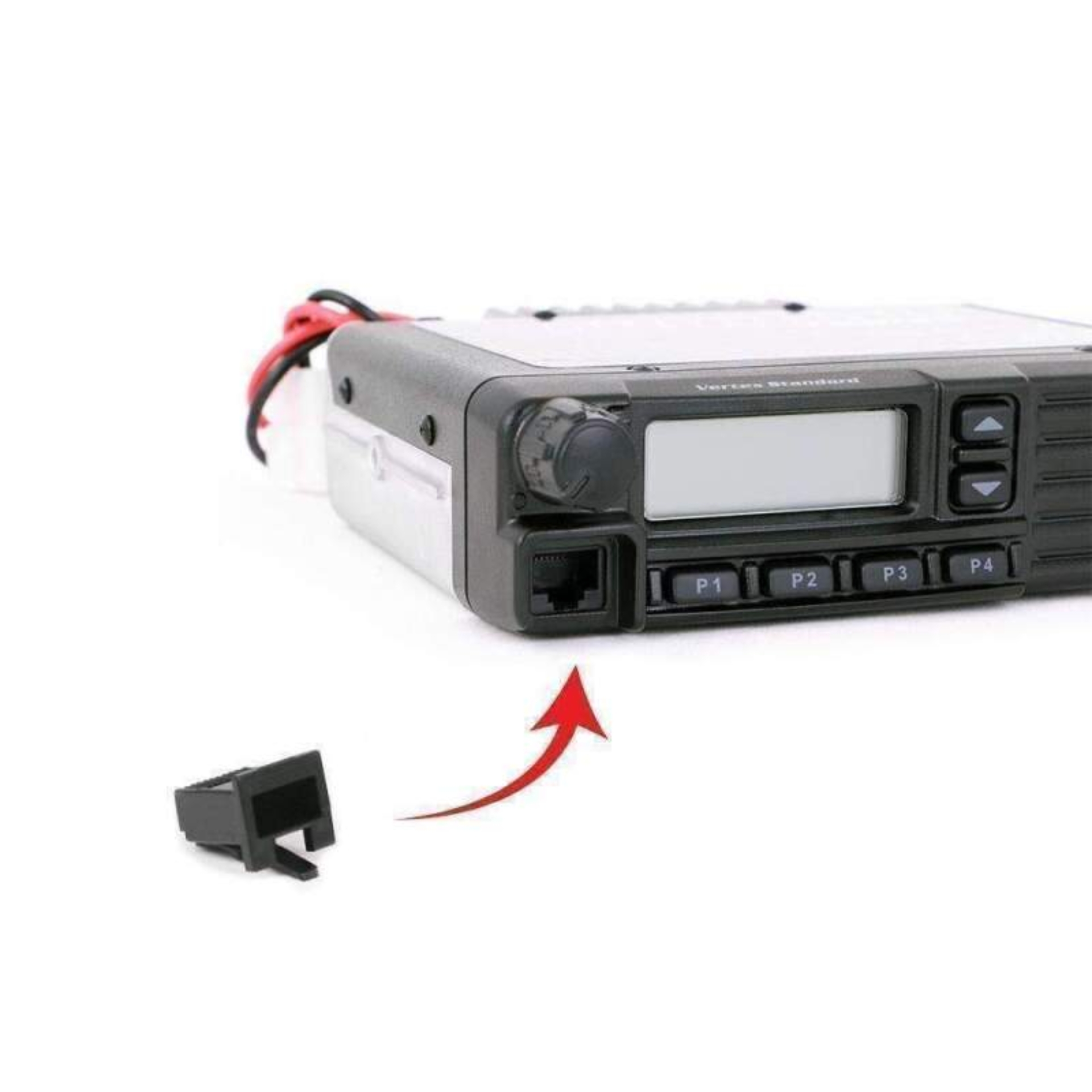 Picture of Rugged Radios RJ-45 Dust Cap for Mobile Radio Hand Mic Ports