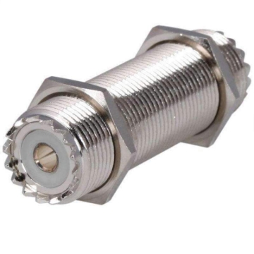 Picture of Rugged Radios Female to Female UHF Bulkhead Connector