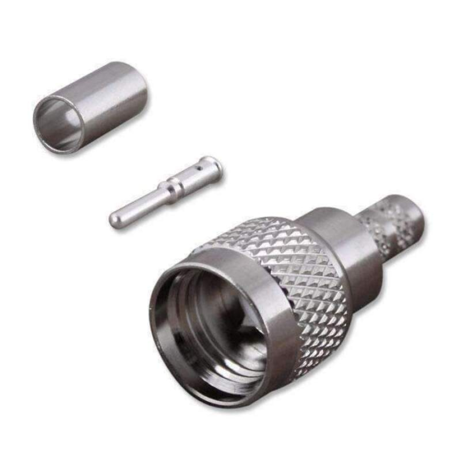 Picture of Rugged Radios Crimp On UHF Mini Male Antenna Connector