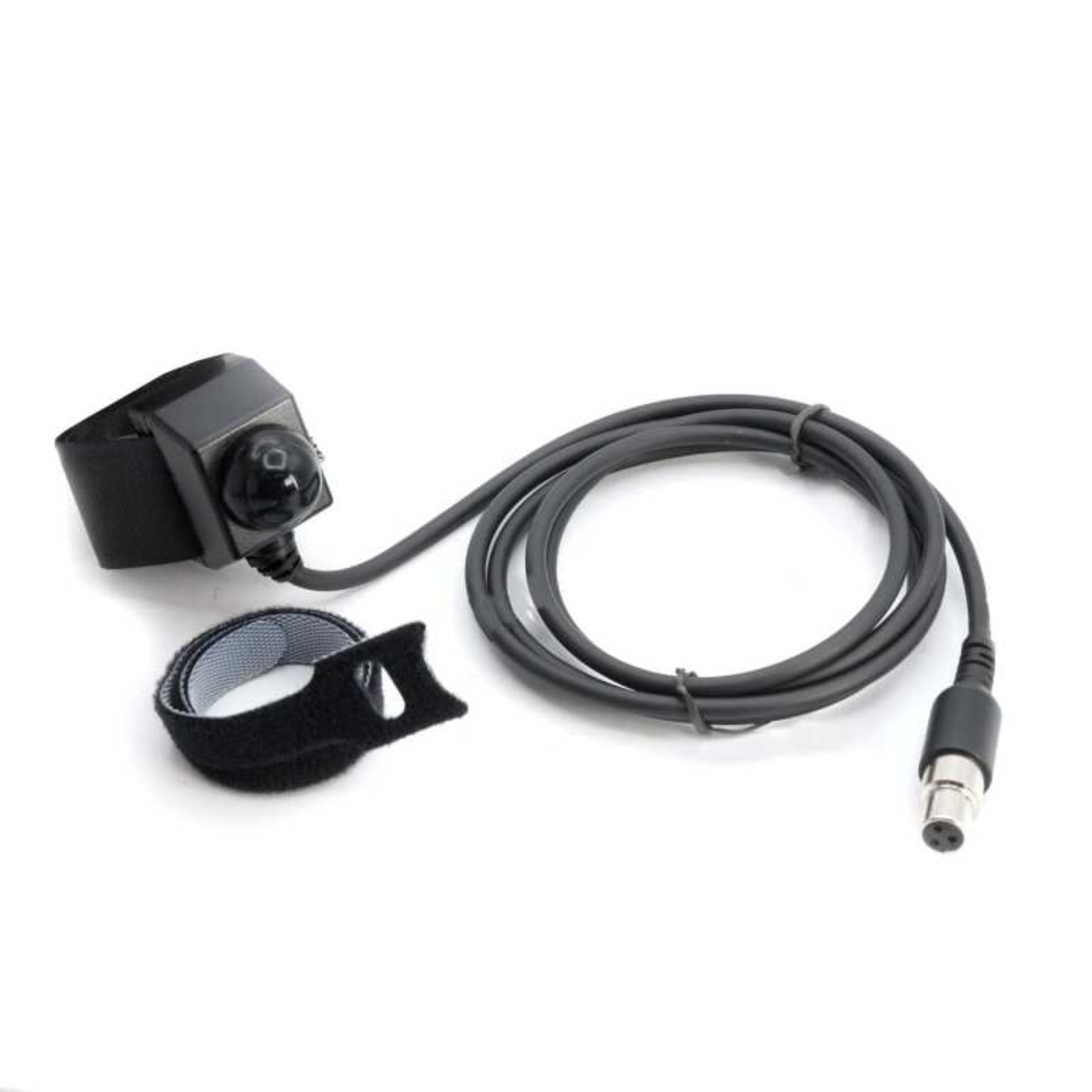 Picture of Rugged Radios Velcro Mount Push to Talk (PTT) Buttons for Intercoms Passenger PTT - Straight Cord