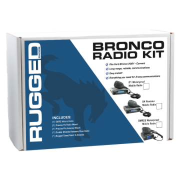 Picture of Rugged Radios Ford Bronco Two-Way GMRS Mobile Radio Kit 25 Watt - GMR25 Waterproof