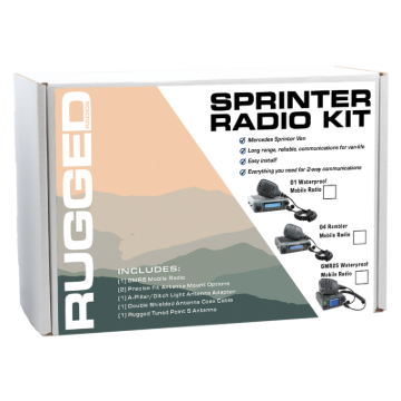 Picture of Rugged Radios Mercedes Sprinter Van Two-Way GMRS Mobile Radio Kit 25 Watt - GMR25 Waterproof