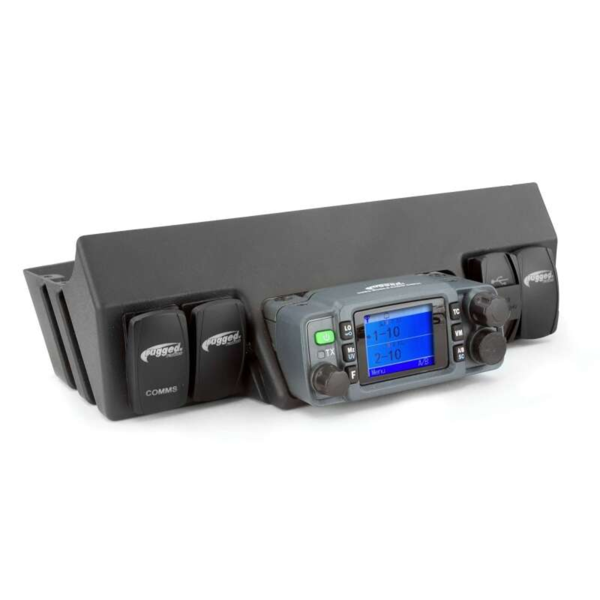 Picture of Rugged Radios Jeep JK Upper Windshield Radio Mount GMR25 and ABM25