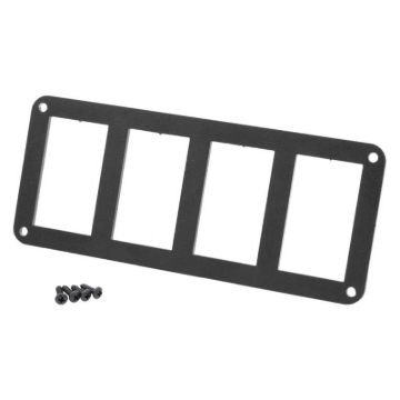 Picture of Rugged Radios Rocker Switch Panel Bezel for OBS Ford Bronco F150 and F250 Dash