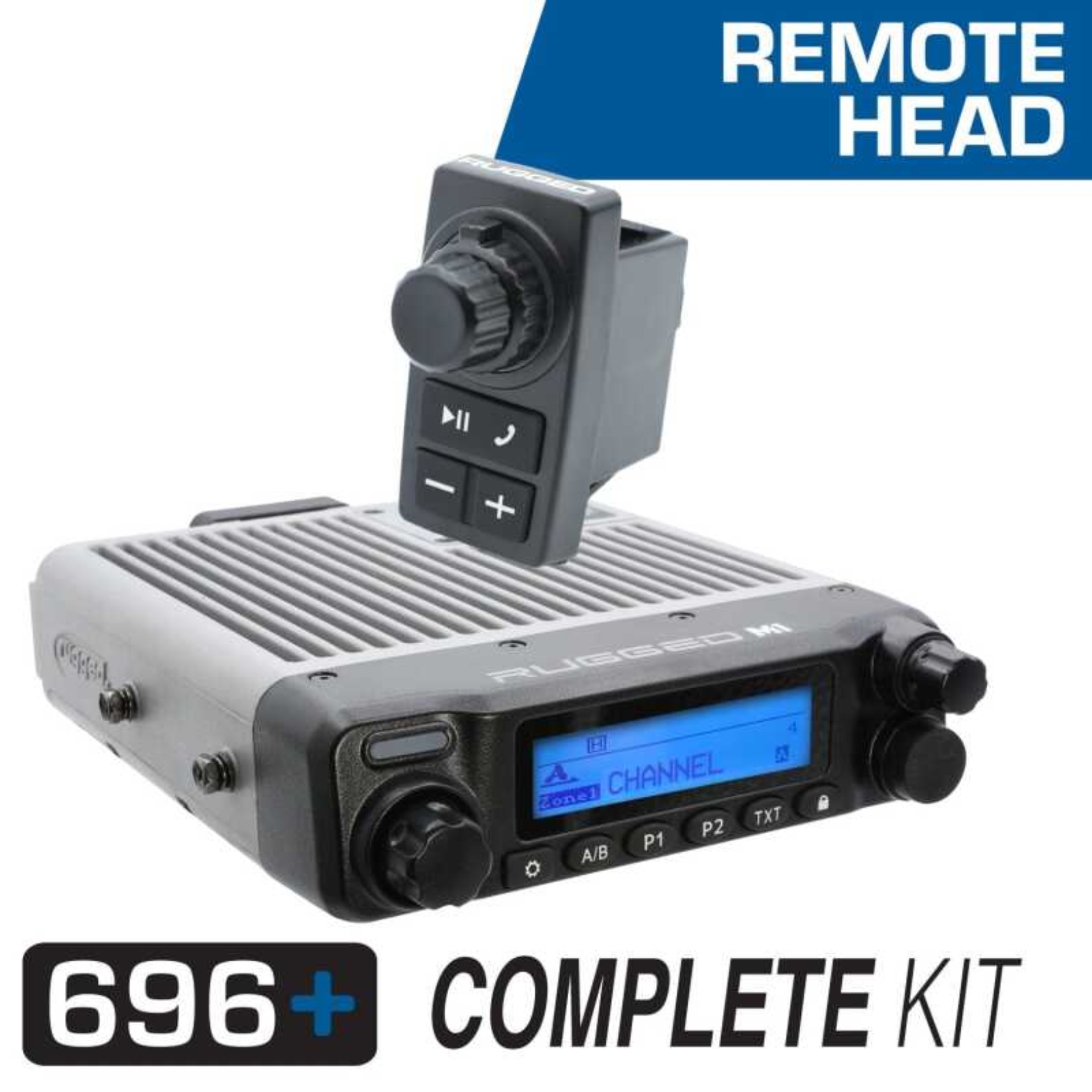 Picture of Rugged Radios 696 PLUS Complete Master Comm Kit w/ Intercom - 2-Way Radio M1 VHF Business Band