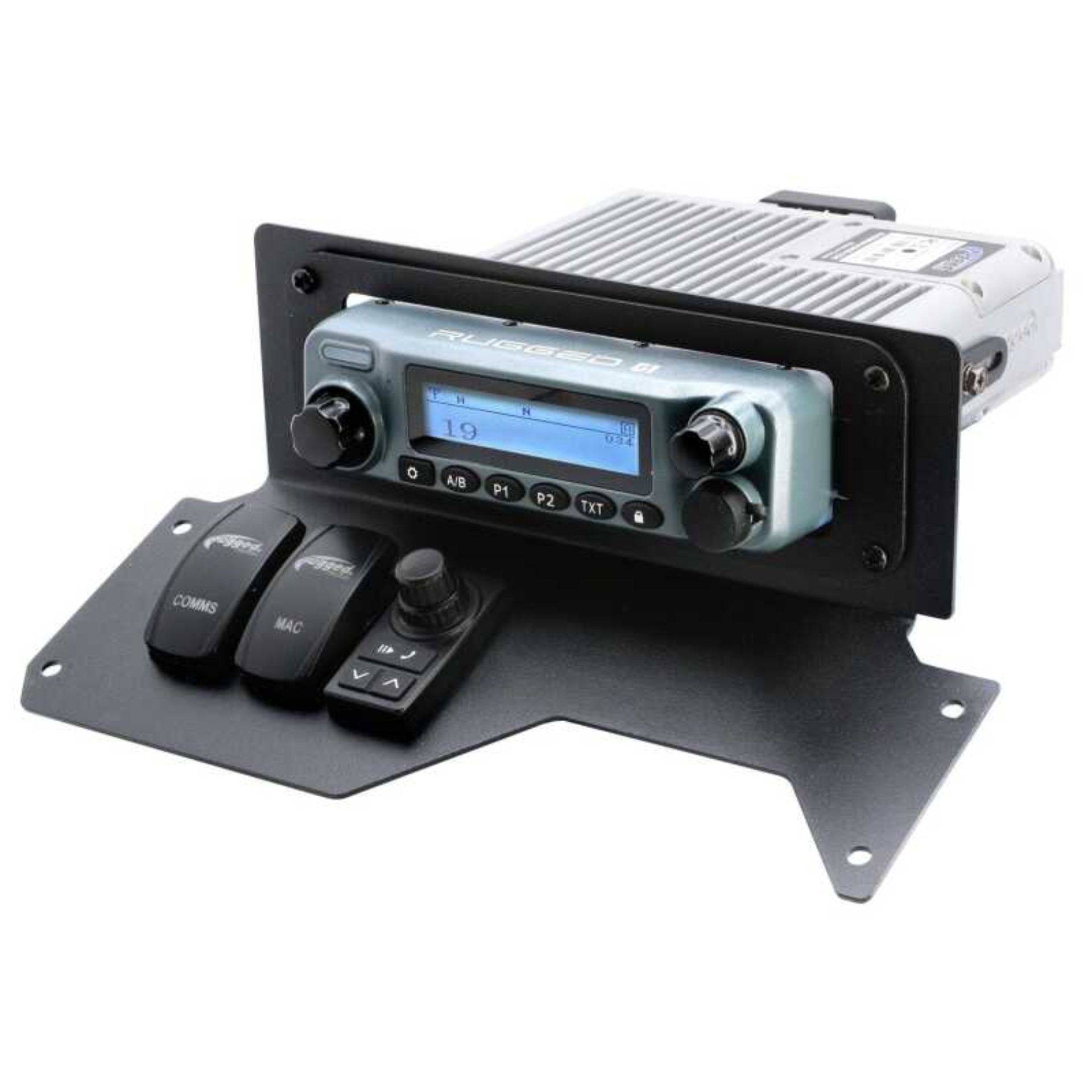 Picture of Rugged Radios Polaris Xpedition - Radio and Remote Head Intercom Mount Kit For Radio Only