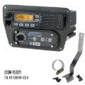 Picture of Rugged Radios Can-Am Commander Intercom and Radio Mount Motorola CM300D / Vertex VX2200