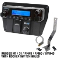 Picture of Rugged Radios Can-Am Commander Intercom/Radio Mount M1/G1/RM45/RM60/GMR45 w/Switch Holes