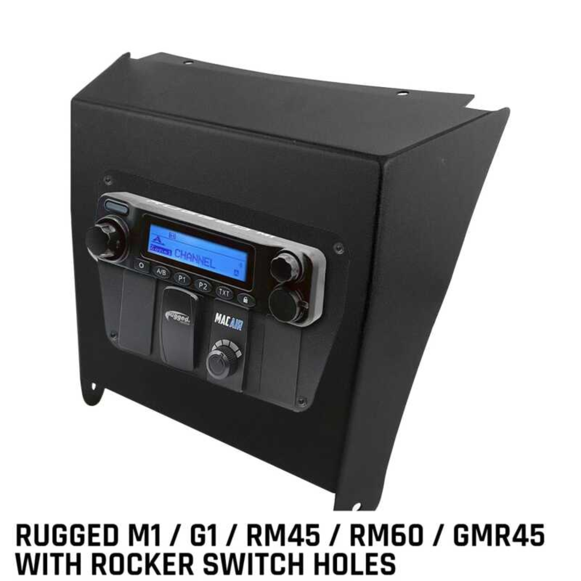 Picture of Rugged Radios Kawasaki KRX Multi-Mount Kit - Rugged M1/G1/RM45/RM60/GMR45 w/Switch Holes