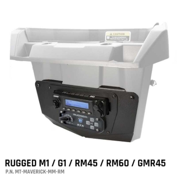 Picture of Rugged Radios Can-Am Comm/Maverick - Glove Box Multi-Mount Kit for M1/G1/RM45/RM60/GMR45