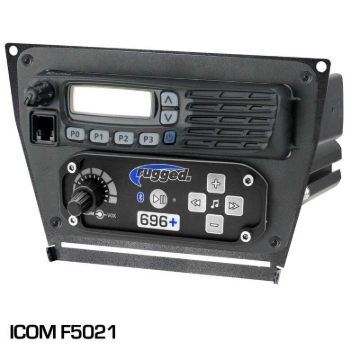 Picture of Rugged Radios Polaris RZR PRO XP RZR Turbo R and RZR PRO R Dash Mount Radio and Intercom Icom F5021