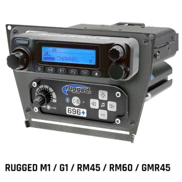 Picture of Rugged Radios Polaris RZR PRO XP/Turbo R/PRO R Dash Mount - Rugged M1/G1/RM45/RM60/GMR45