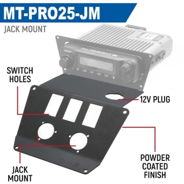 Picture of Rugged Radios 2025 Polaris RZR Pro XP/Pro R/Pro S Radio Mount Switch Pros 8