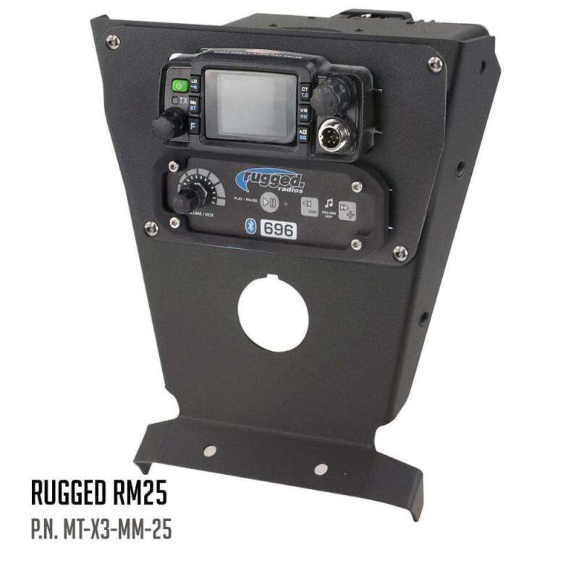 Picture of Rugged Radios Can-Am X3 Multi Mount Kit for Rugged UTV Intercoms and Radios Icom F5021