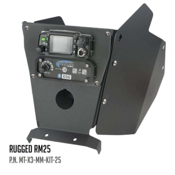 Picture of Rugged Radios Can-Am X3 Mounting Kit with Multi Mount and Side Panels Kenwood TK7360