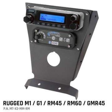 Picture of Rugged Radios Can-Am X3 Multi Mount Kit - UTV Intercoms and Radios M1/G1/RM45/RM60/GMR45