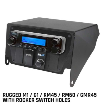 Picture of Rugged Radios Can-Am X3 Multi-Mount Kit - Top Mount - Rugged M1/G1/RM45/RM60/GMR45 w/Switch Holes