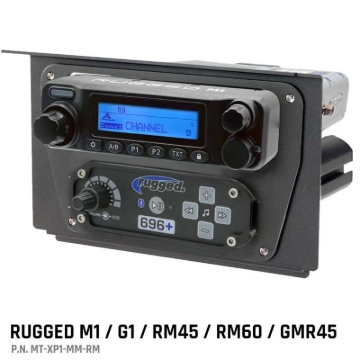Picture of Rugged Radios Polaris XP1 Mount Kit - M1 / G1 / RM60 / GMR45 - M1/G1/RM45/RM60/GMR45