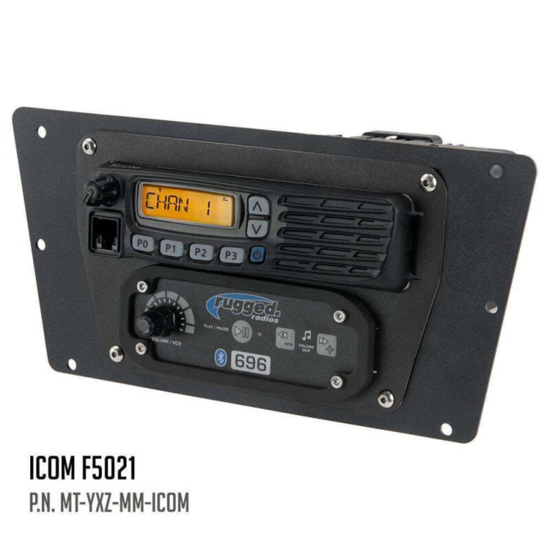Picture of Rugged Radios Yamaha YXZ Multi-Mount Rugged RDM