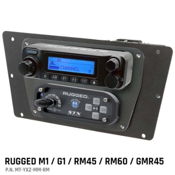 Picture of Rugged Radios Yamaha YXZ Multi-Mount Rugged M1/G1/RM45/RM60/GMR45