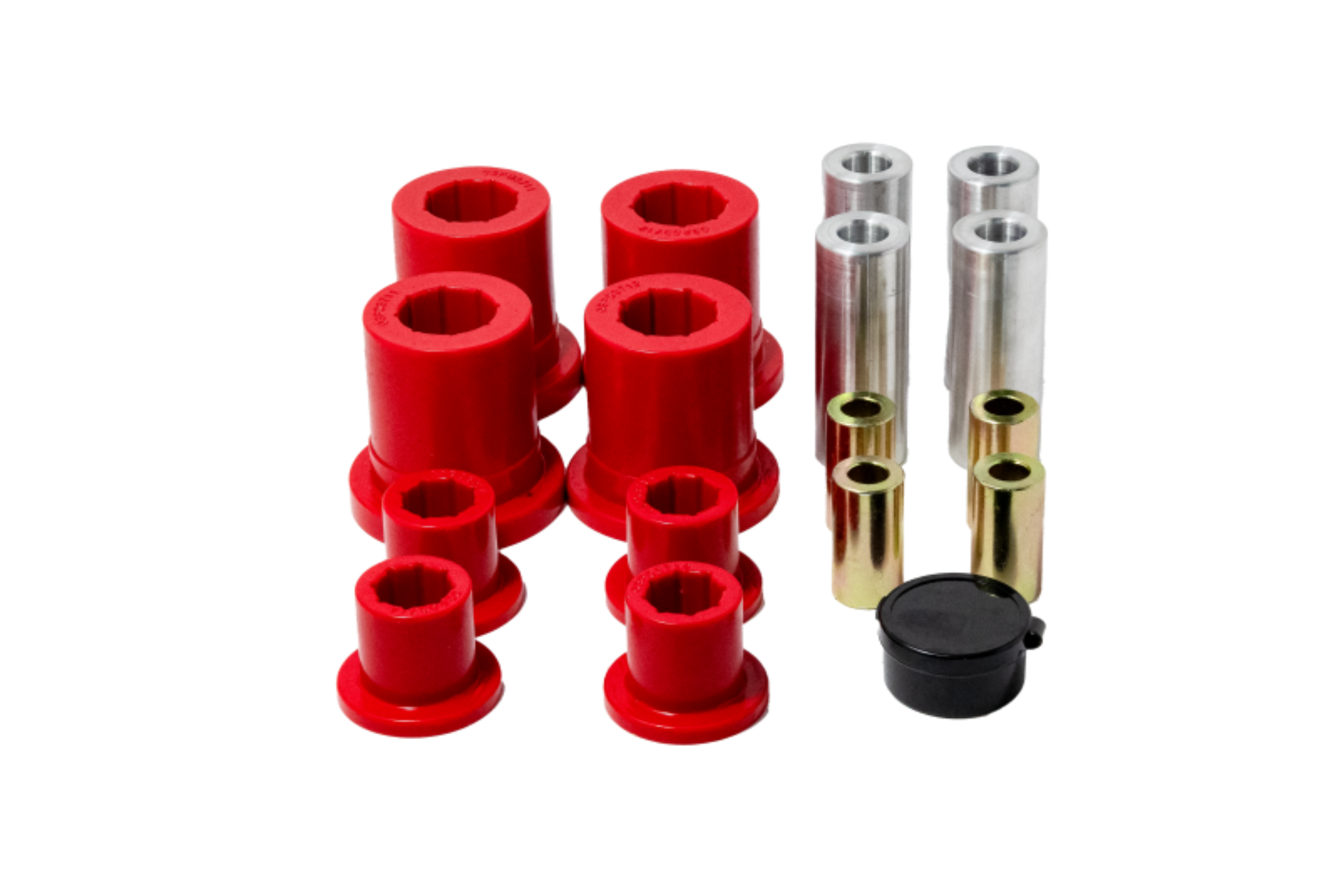 Picture of Energy Suspension 10-18 Dodge Ram 1500 2WD Front Control Arm Bushing Set - Red
