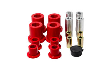 Picture of Energy Suspension 10-18 Dodge Ram 1500 2WD Front Control Arm Bushing Set - Red