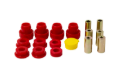 Picture of Energy Suspension 97-01 Honda Prelude Front Control Arm Bushing Set - Red