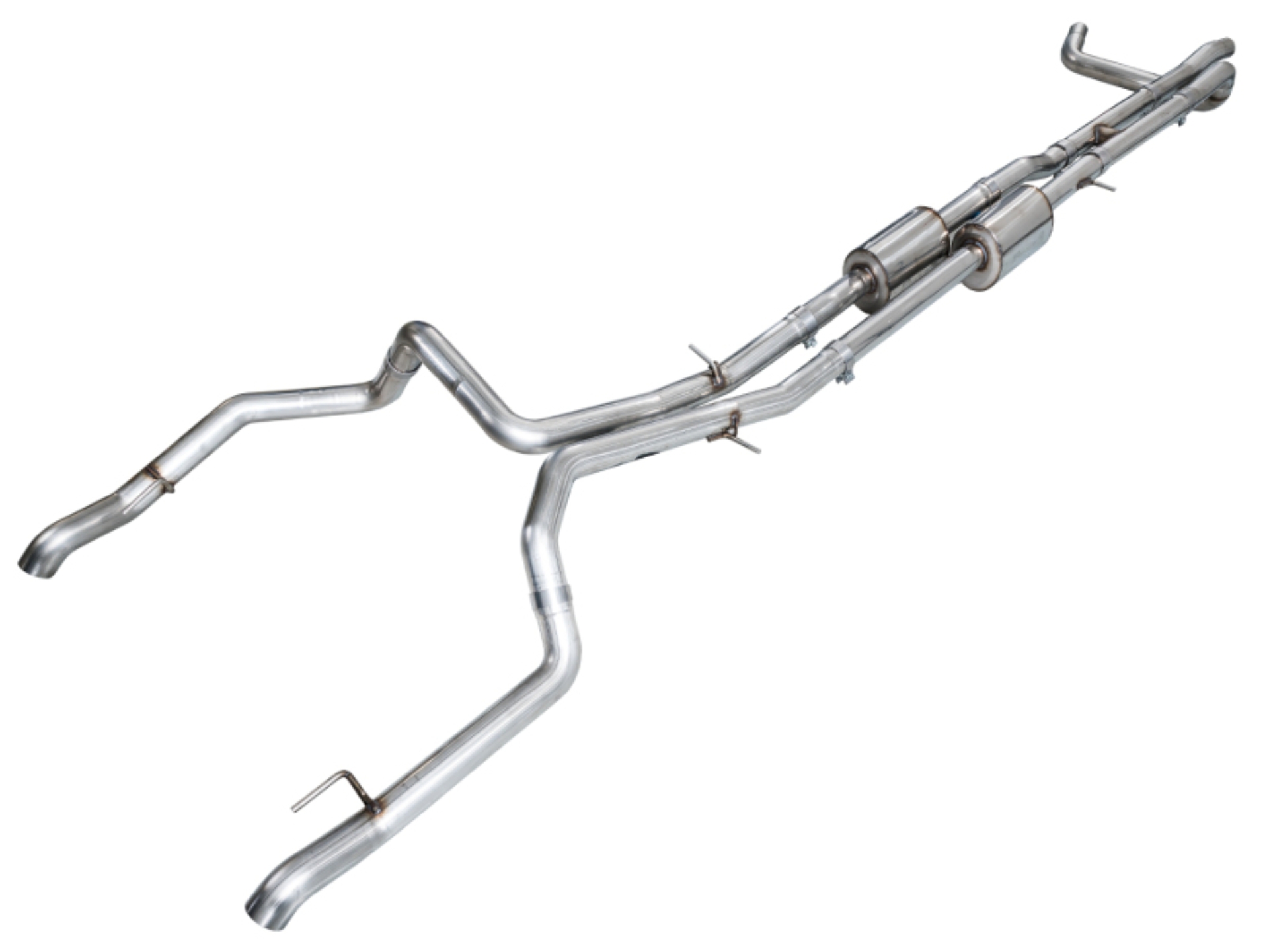 Picture of AWE Tuning 4th Gen GM 1500 6.2L Cat-Back Split Rear Exit (w/ Bumper Cutouts) - OE Tips