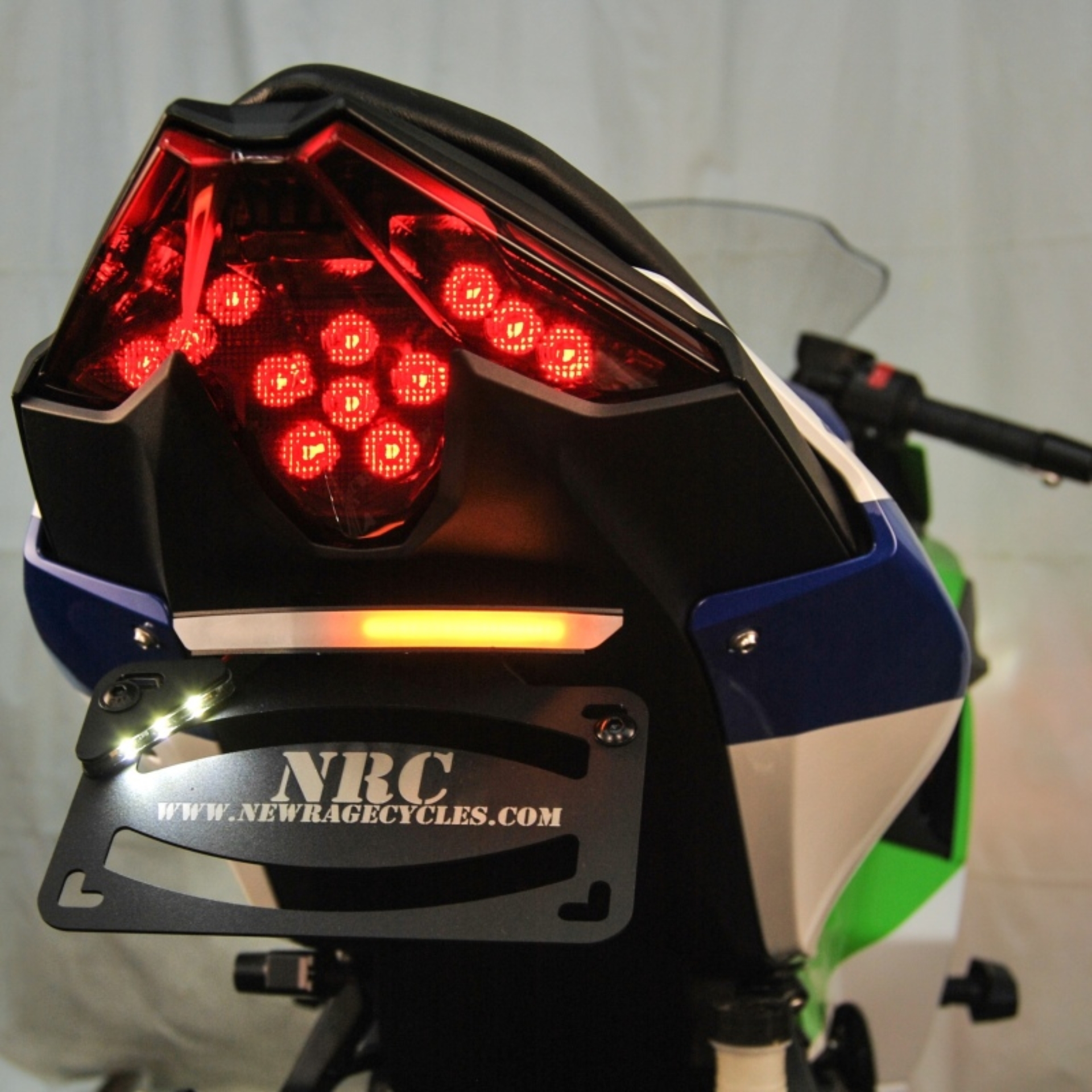Picture of New Rage Cycles 24+ Kawasaki 500 Ninja SE Fender Eliminator Kit