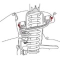 Picture of SPC Performance Control Arm Hardware