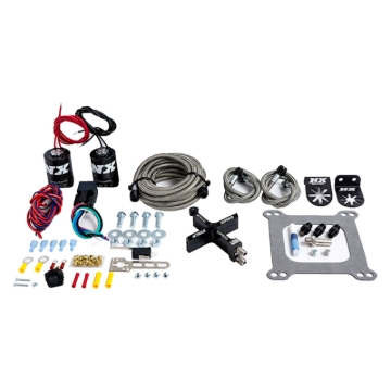 Picture of Nitrous Express 4150 Covert Crossbar Plate System Stage 6 50-300HP (w/o Bottle)