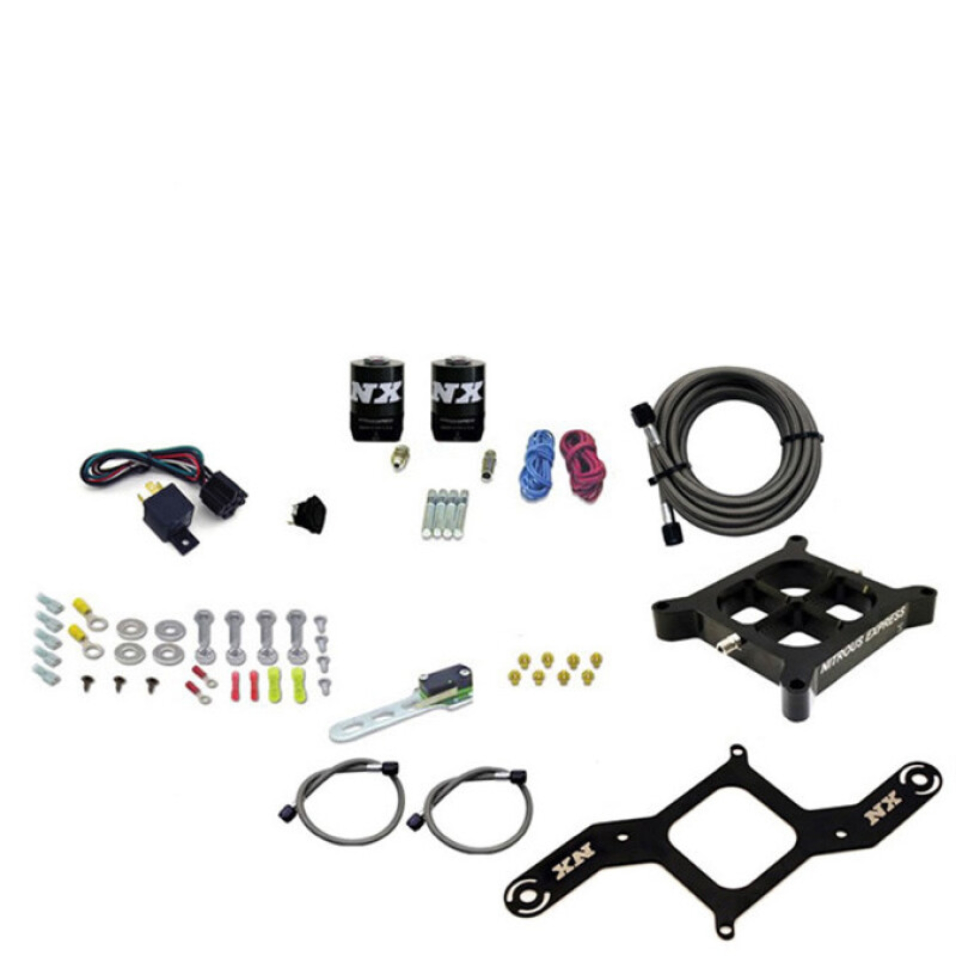 Picture of Nitrous Express 4500 Covert Crossbar Plate System Pro Power 100-500HP (w/o Bottle)