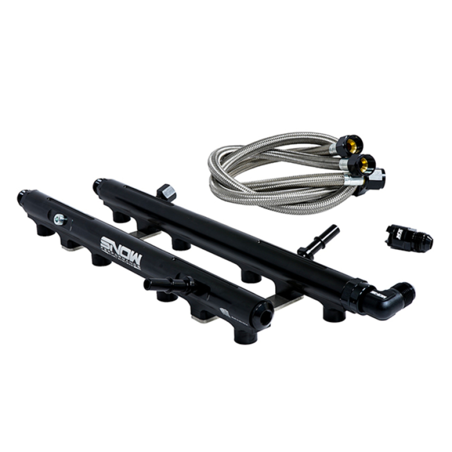 Picture of Snow Performance 2021+ Ford F150 Coyote Factory Fit Fuel Rail Kit (Pair)