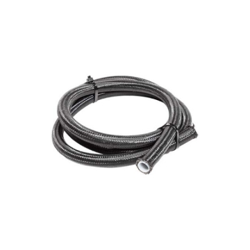 Picture of Snow Performance 12 Black Nylon Braided Stainless PTFE Hose - 5ft