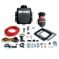 Picture of Snow Performance Gas Carbureted 4500 Flange Stage 1 Water Inj Kit (WOT Activated SS Braided Lines)