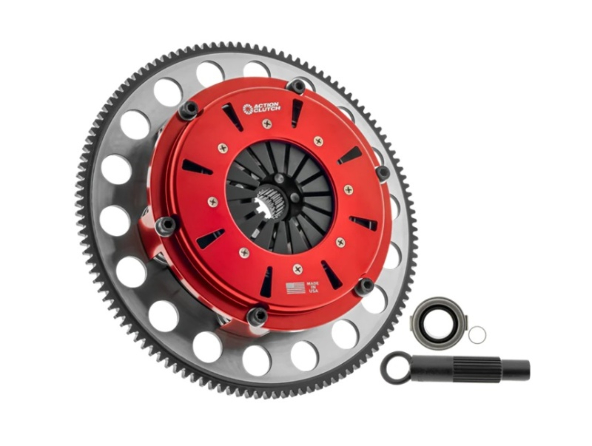 Picture of Action Clutch 90-91 Acura Integra 1.8L DOHC (B18) 7.25in Triple Disc Clutch Kit w/Chromoly Flywheel