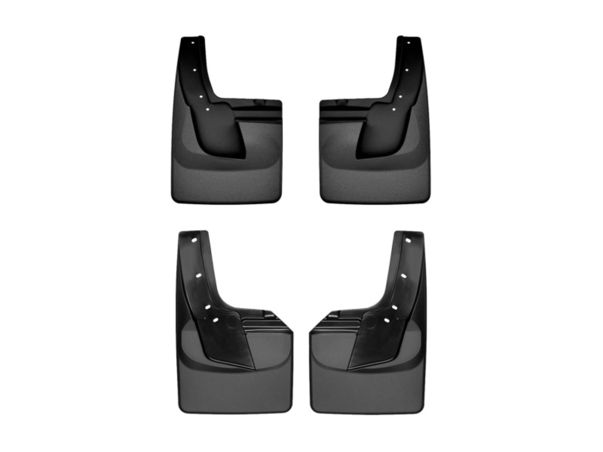 Picture of WeatherTech 2025 Dodge RAM 1500 No Drill Front & Rear MudFlaps - Black