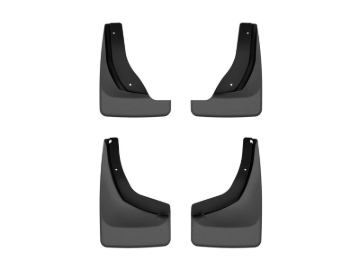 Picture of WeatherTech 24-25 Chevrolet Trax No Drill Front & Rear MudFlaps - Black