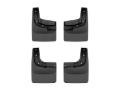 Picture of WeatherTech 2024 Ford Ranger (No Raptor) No Drill Front & Rear MudFlaps - Black