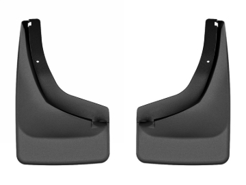 Picture of WeatherTech 24-25 Chevrolet Trax No Drill Rear MudFlaps - Black