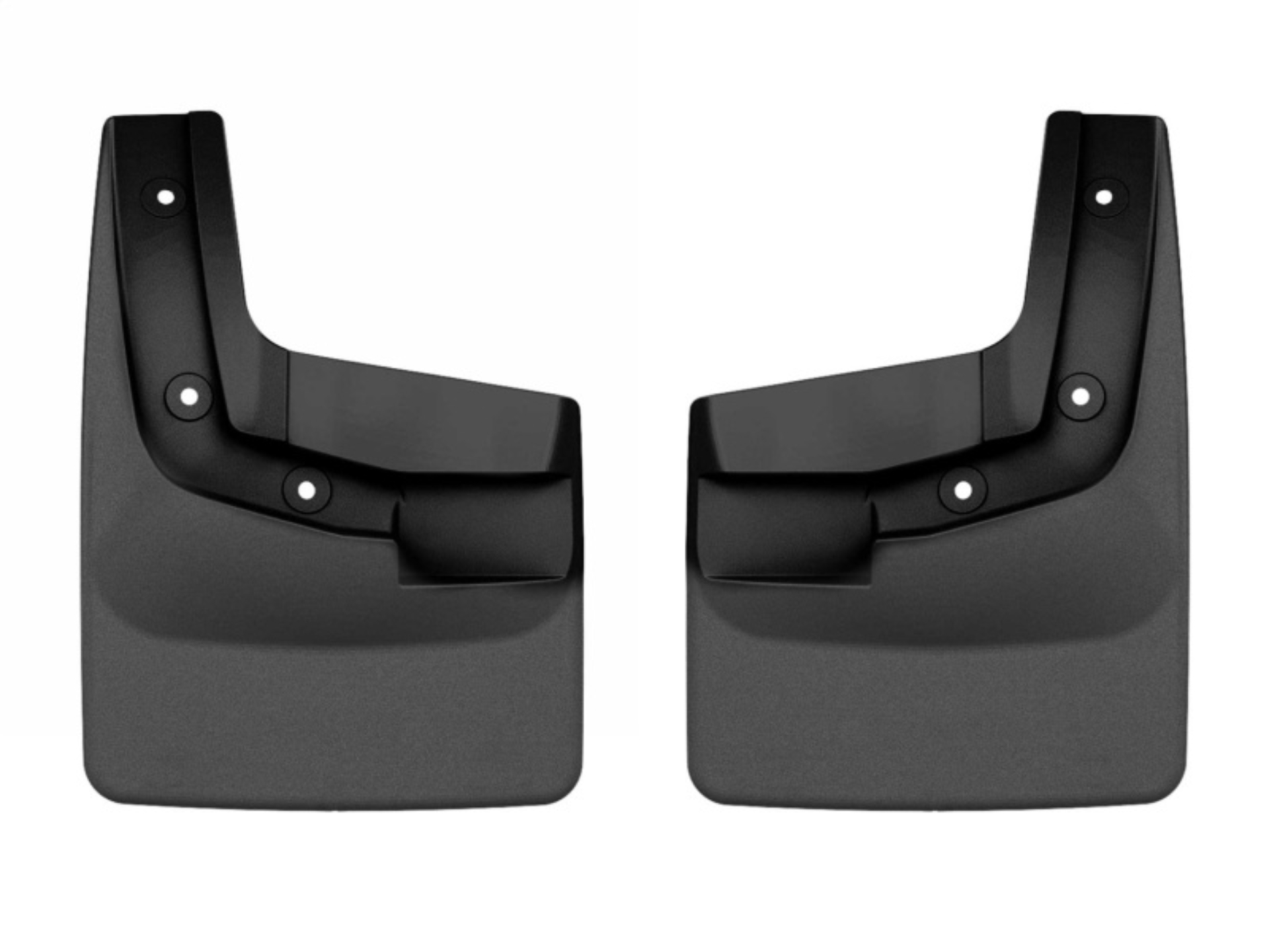 Picture of WeatherTech 2024 Ford Ranger (No Raptor) No Drill Front MudFlaps - Black
