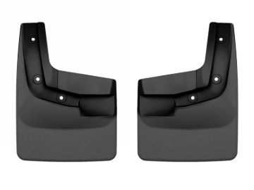 Picture of WeatherTech 2024 Ford Ranger (No Raptor) No Drill Front MudFlaps - Black