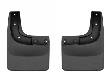 Picture of WeatherTech 2024 Ford Ranger (No Raptor) No Drill Rear MudFlaps - Black