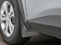 Picture of WeatherTech 24-25 Chevrolet Trax No Drill Front MudFlaps - Black