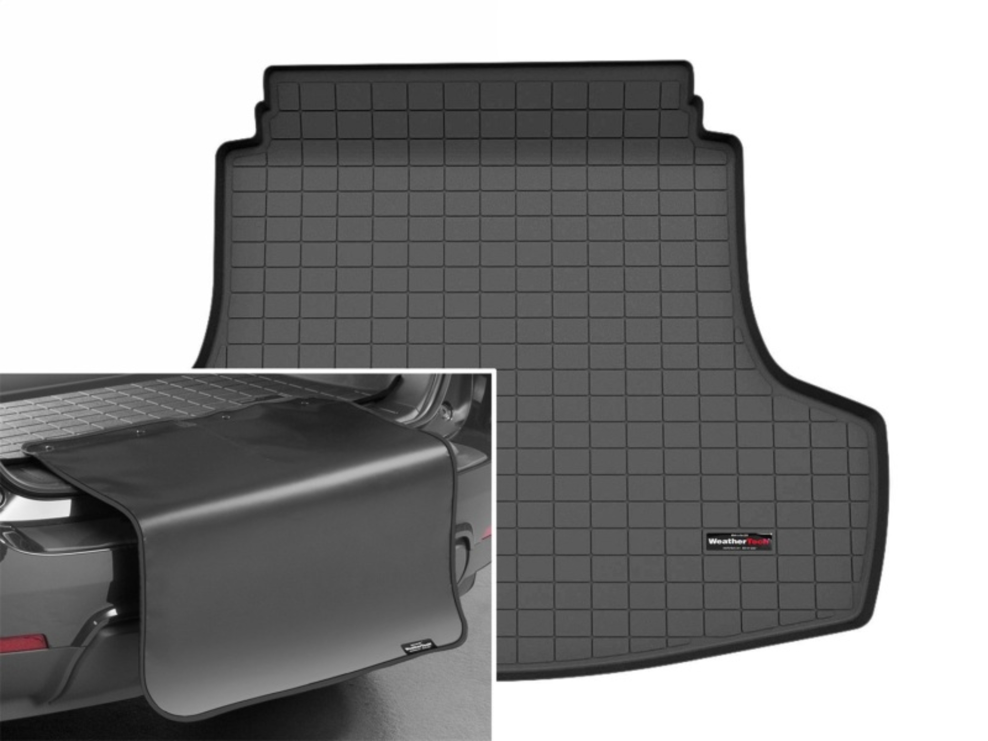 Picture of WeatherTech 2025 Kia K5 Cargo Liner w/Bumper Protector - Black