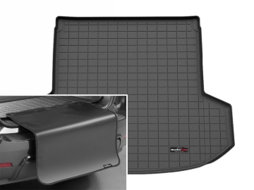 Picture of WeatherTech 2025 Toyota Crown Signia Cargo Liner w/Bumper Protector - Black