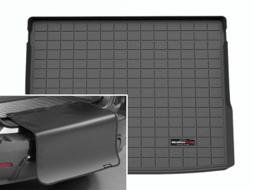 Picture of WeatherTech 2025 Nissan Kicks Cargo Liner w/Bumper Protector - Black